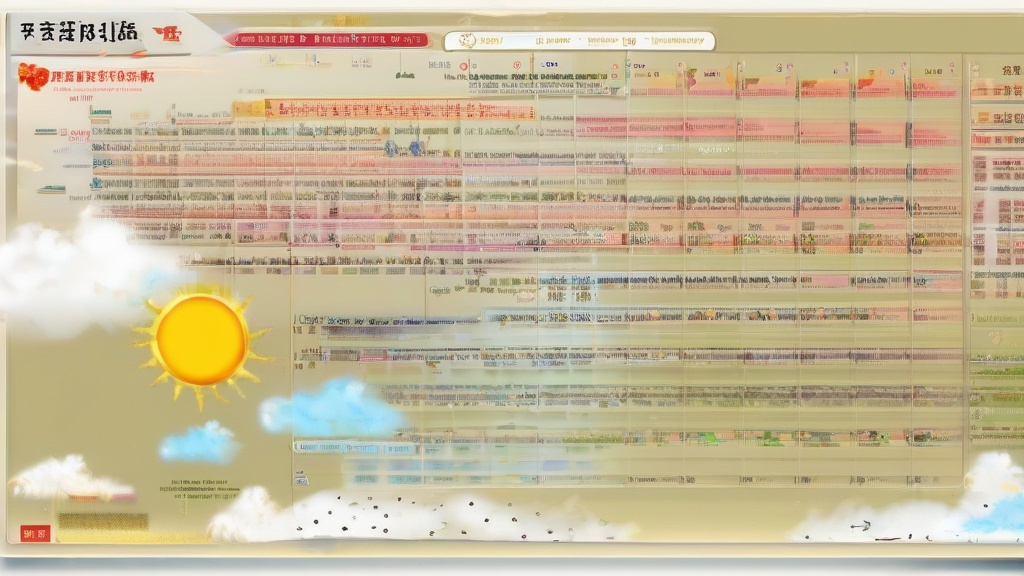 开学季天气指南：晴天出行与暴雨防御全攻略