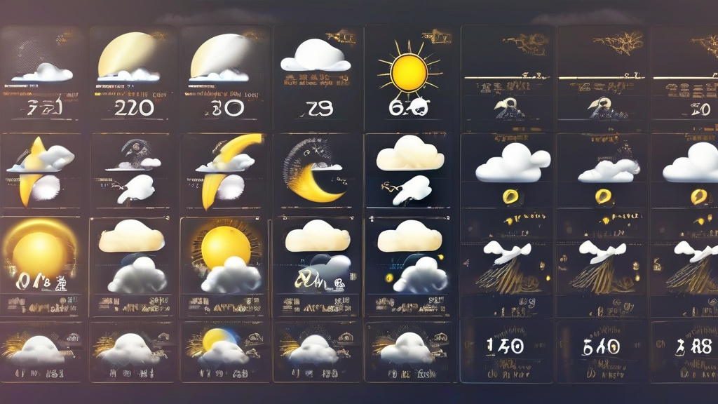 周末出行天气指南：晴天与冰雹的应对策略