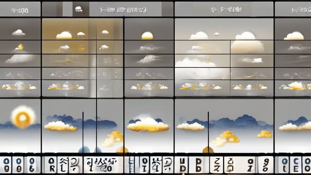 全国天气全景解析：高温、晴天与雷电的时空博弈