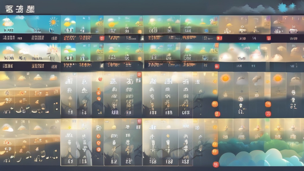 全国省市天气预报：高温与降温的博弈，多云与晴天的交替