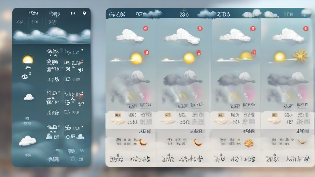 全国天气全景图：晴天、雷电与雾霾的时空密码