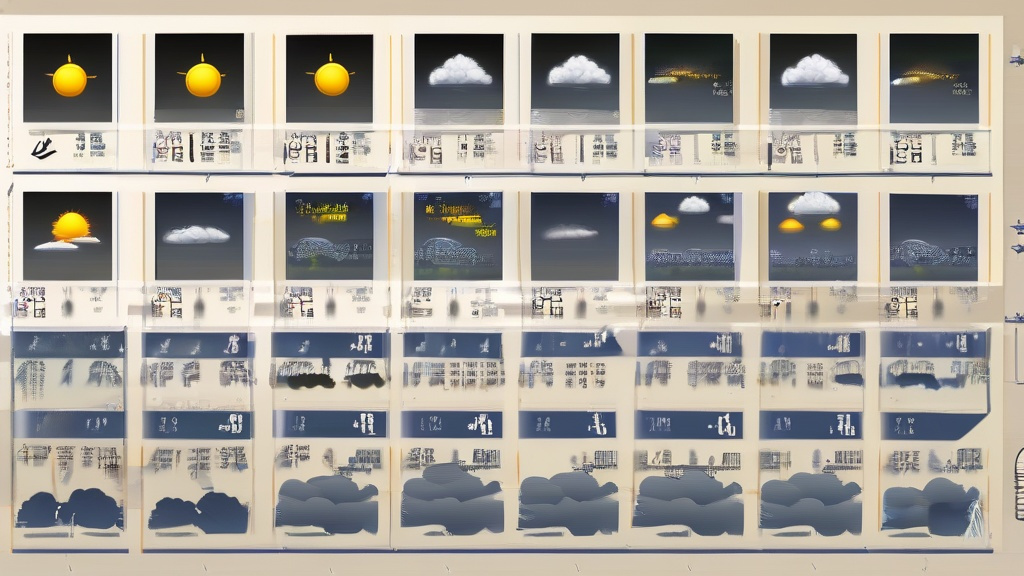 全国天气周报：降温来袭，雷电与晴天交织的周末天气图景