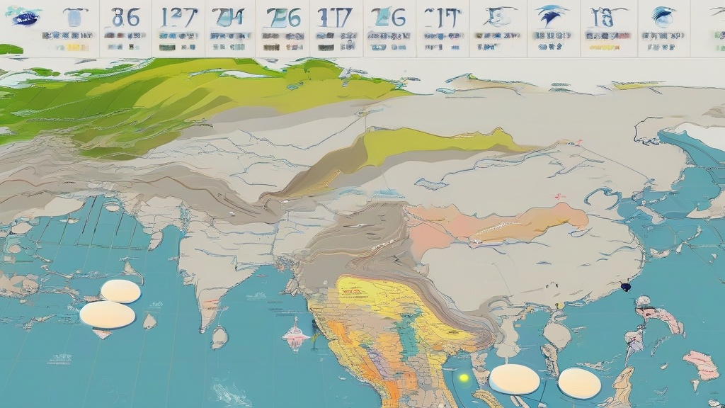 全国省市天气预报：高温、暴雨与晴天的多面图景