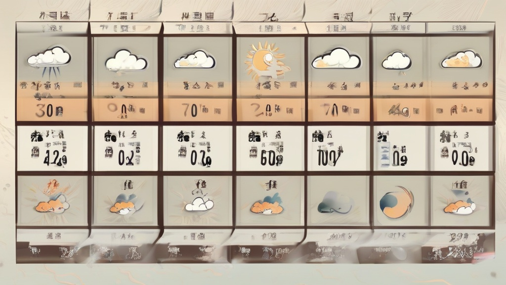 全国天气全景解析：雷电、多云、台风与晴天的科学密码
