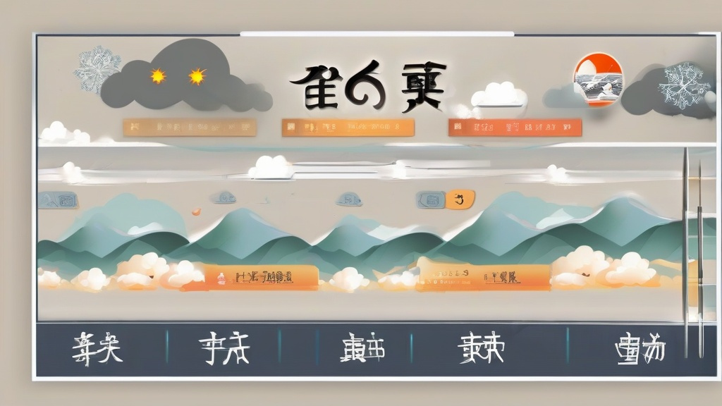灾害预警全解析:降温、雾霾、雷电与多云天气的科学应对